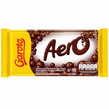 Chocolate ao leite Aero / Garoto 80g